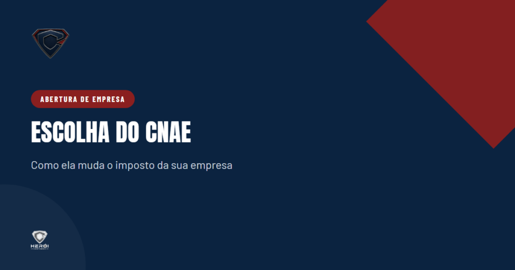 escolha do CNAE