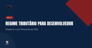 regime tributário para desenvolvedor