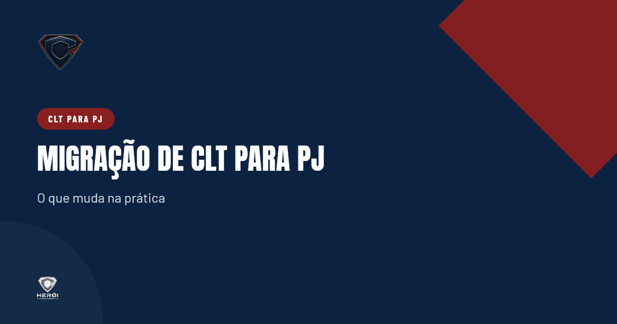 migração de CLT para PJ