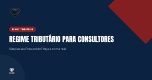 regime tributário para consultores